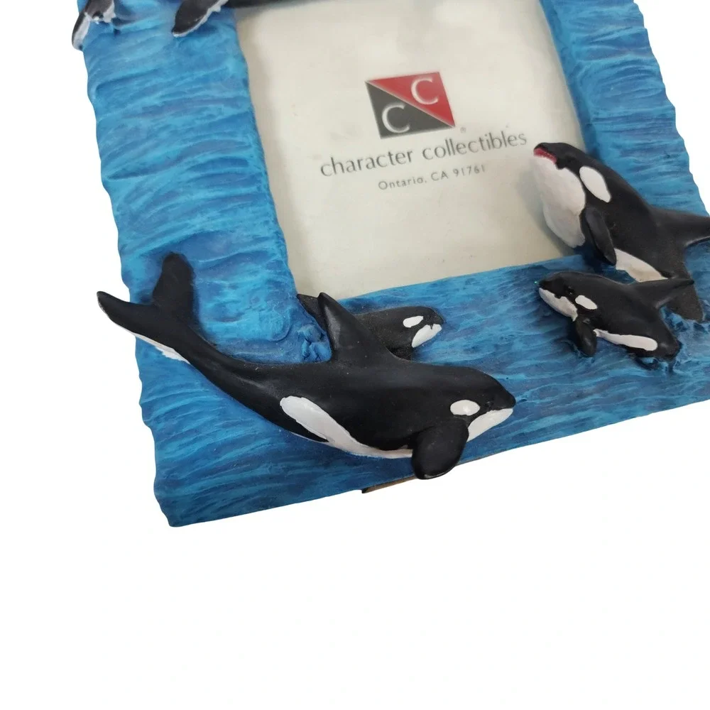 Vintage 2000 Character Collectibles The Living Sea Orca Killer Whale Frame 3x3